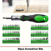 118pcs Magnetic Screwdriver Kit with Plastic Storage for Home Repairs And Projects