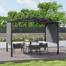 High Quality Outdoor Camping Tent Leisure Dining Shade Gazebo Party Tent with Metal Frame and Polyester Canopy Outdoor Garden Gazebo for Swimming Pool Garden Lawn Patio and Deck