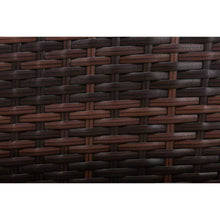 4pcs Rattan Outdoor Garden furniture sofa set with 2x Armchairs 1x Double Sofa & 1 table for indoor & outdoor