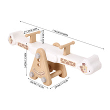 Outdoor Kids Spinning Seesaw Sit and Spin Teeter Totter Outdoor Playground Equipment Swivel Teeter Totter for Backyard