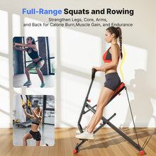 MERACH 2in 1 Squat Machine, Easy Setup And Foldable Exercise Equipment, Glute Trainer, Glutes And Leg Home Workout