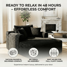Deep Envelop Cloud Velvet Boneless Compressed Sofa, High Elastic Thick Non-Collapse Sofa for Apartment Homestay