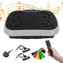 Vibrating Plate Exercise Machine with 149.69KG Max Weight Load, 10 Preset Workout Modes And 200 Adjustable Speeds, Includes Resistance Bands & Yoga Straps for Full Body Burning, Home Body Shaping Fitness Equipment