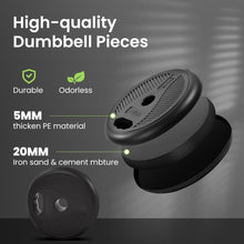 Trintion 20KG 5-in-1 Adjustable Dumbbell Set with Barbell Kettlebell - Home Gym Weights Set for Men Women Includes Resistance Bands (5-Pack), Ab Roller & Gloves - Free Weights for Full Body Workou