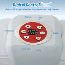 Portable Inflatable Spa Tub with Built-in Heater, Jets & Filtration – Ideal for Home Relaxation