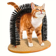 1pc Grooming Brushes And Tickle Toys That Cats Can'T Resist - Cat Arch Self Groomer: Pamper Your Cat with Massages And Grooming Brushes!