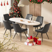Dining Room Chairs, Set Of 4, Kitchen Chairs, Upholstered Chairs with Metal Legs, Living Room Chair with Backrest Seat Cushion, for Dining Room, Reception Chair, Office