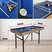 6-In-1 Multi-Game Table Folding Pool Table, Billiards, Hockey, Table Tennis, Bowling, And Shuffleboard with All Additions for Adults