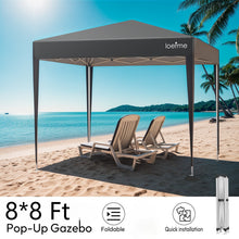 1pc, Folding 243.84 cm*243.84cm with 4 Side Walls, Party Tent, UV Protected, Height Adjustable, with Carry Bag, for Outdoor Garden Camping