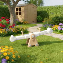 Outdoor Kids Spinning Seesaw Sit and Spin Teeter Totter Outdoor Playground Equipment Swivel Teeter Totter for Backyard
