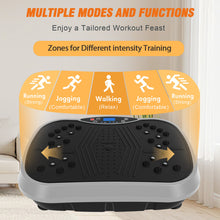 Vibrating Plate Exercise Machine with 149.69KG Max Weight Load, 10 Preset Workout Modes And 200 Adjustable Speeds, Includes Resistance Bands & Yoga Straps for Full Body Burning, Home Body Shaping Fitness Equipment